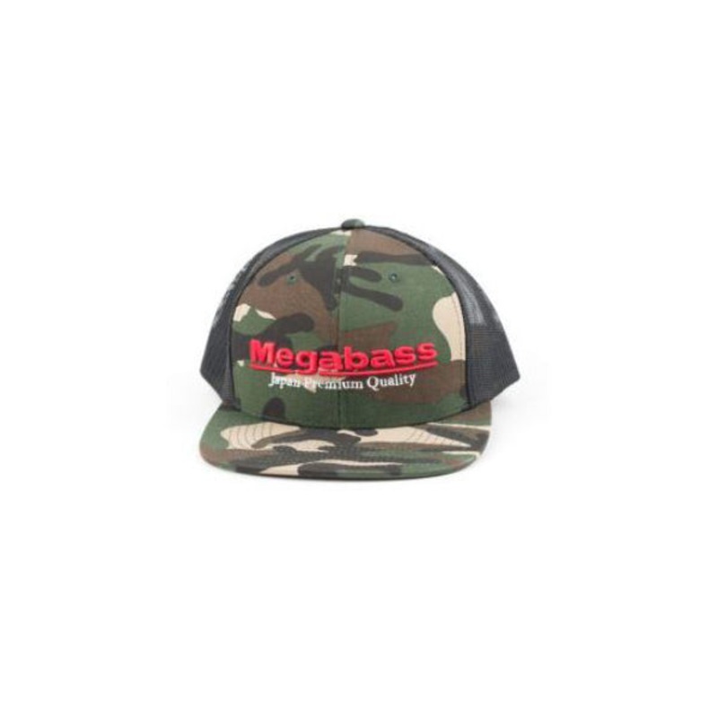 Snapback Trucker Hat|Black|Camo|One Size Fits Most