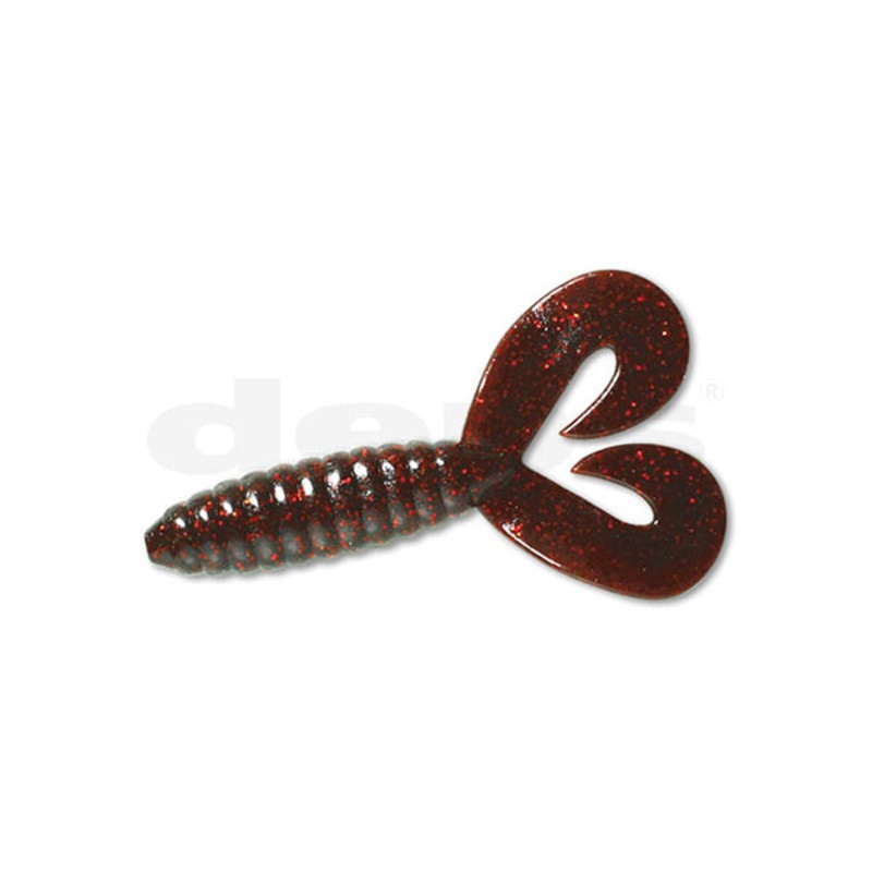 Deathhadder Twin Tail Grub|Black|Clarkie|Florida Blue|Light Watermelon|Pearl White Silver Flake|Watermelon Blue Flake|Watermelon Red|Watermelon Seed|Weed Shrimp|Green Pumpkin|Junebug|4.5 inch