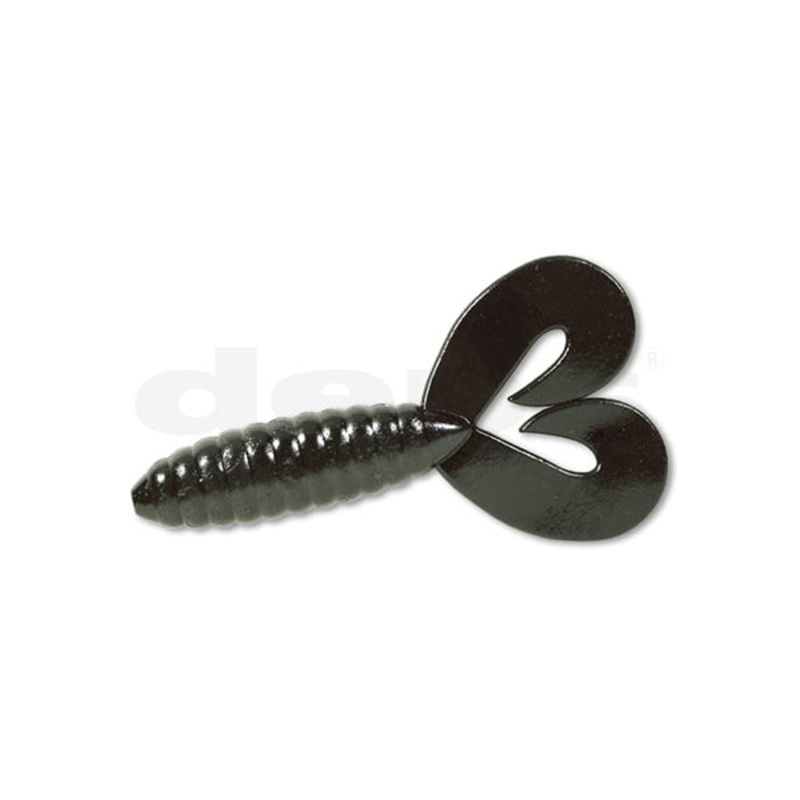 Deathhadder Twin Tail Grub|Black|Clarkie|Florida Blue|Light Watermelon|Pearl White Silver Flake|Watermelon Blue Flake|Watermelon Red|Watermelon Seed|Weed Shrimp|Green Pumpkin|Junebug|4.5 inch