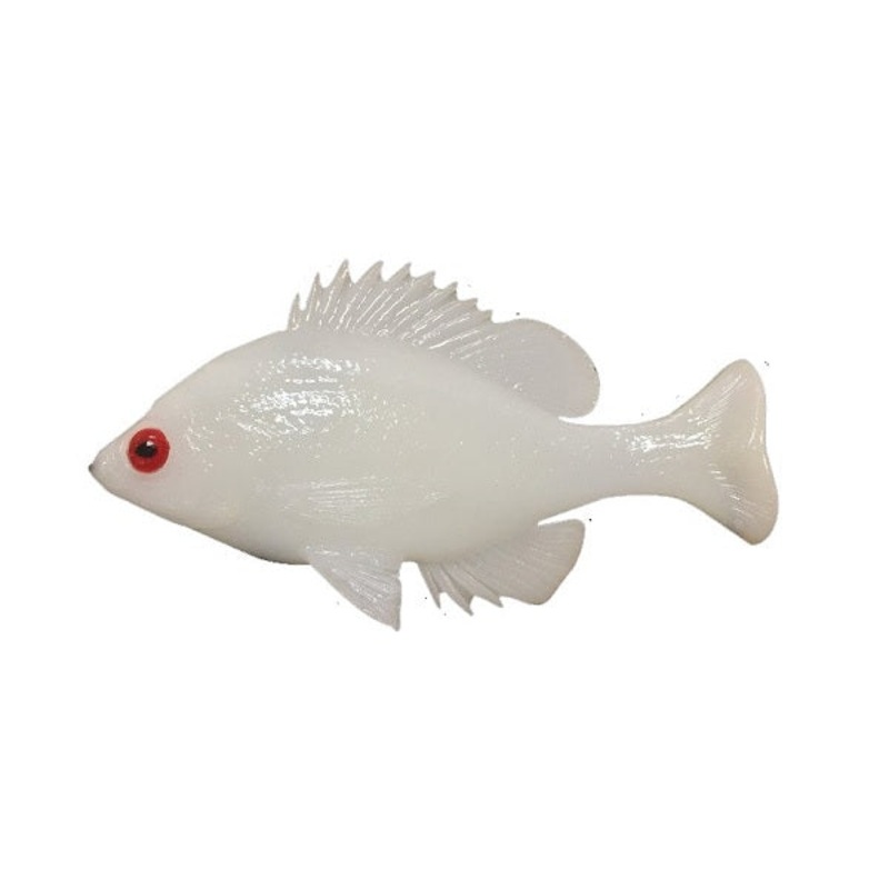 Bluegill Top Hook|Albino|Bluegill|Crappie|Silver Green|ROF 12
