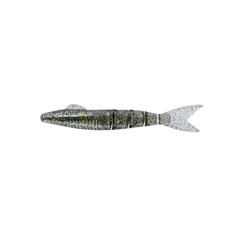 Separ 9|Bluegill|Smoke|Smoke Silver Flake|Watermelon Seed|White|9 inch