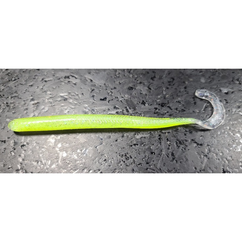Curly Tail Worm|Aaron’s Magic w/ Red and Black Flake|Aaron’s Morning Dawn|Baby Bass|Baby Bluegill|Bold Bluegill|Hologram Shad|MMIII|Morning Dawn w/ Red Flake|Oxblood Light w/ Red Flake|Prizm Shad|Smoke Purple Neon|SXE Shad|Margarita Mutilator|Salt & Peppe