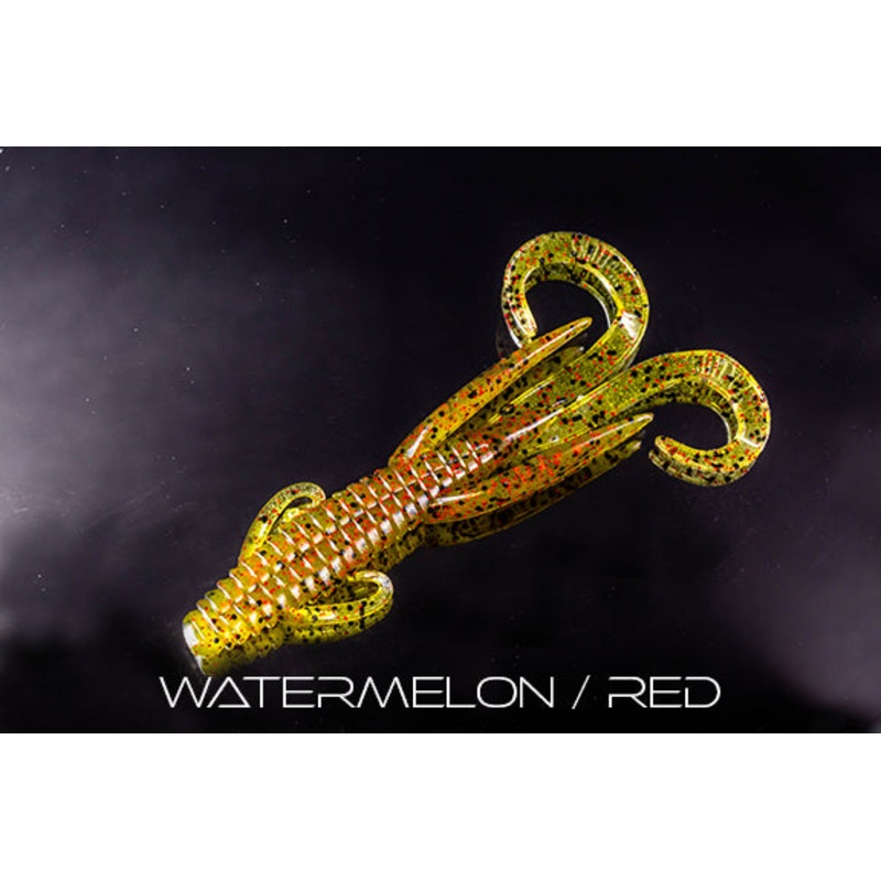 Man Bear Pig|Black Red|Blank Check|California 420|Coosa Special|Dirty Sanchez|Donkey Punch|Flora-Bama|Green Pumpkin|Hematoma|Magic Craw Red|Magic Craw Swirl|Okeechobee Craw|Payback|Sprayed Grass|Tramp Stamp|Violator|Warmouth|Watermelon Red|Man Bear Pig