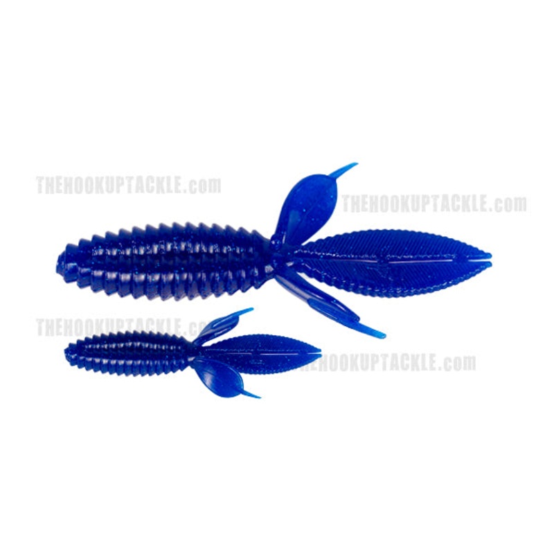 Smallie Beavers|Backwater Blue|Bad Shad|Black Light|California 420|Corndog|Dirty Sanchez|Donkey Punch|Fried Watermelon|Green Goby|Green Pumpkin|Hematoma|Hillbilly Special|Infection|Juicy|June Bug|Magic Craw Red|Magic Craw Swirl|Main Vein|Oxblood|Penetrati