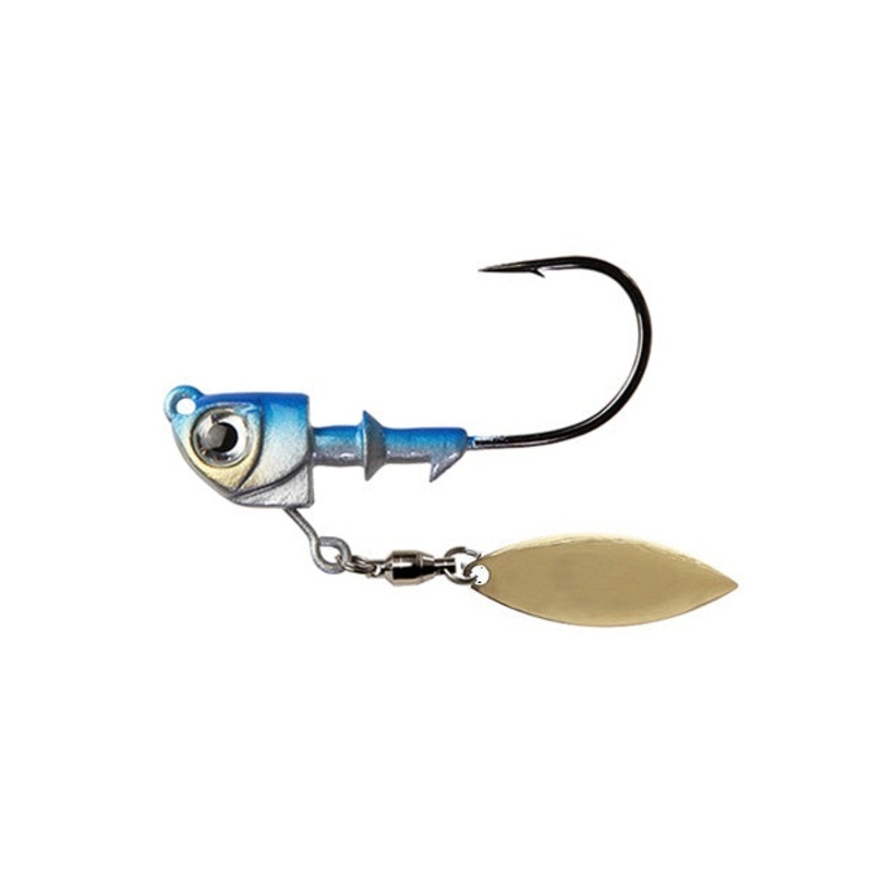 Underspin|Blue Shad|Blue Shad-Gold|Chartreuse|Chartreuse/Gold|DCP|DCP/Gold|Flagship|Pearl|Pearl/Gold|Raw Silver|Raw Silver/Gold|Smokey Shad|Flagship/Gold|Smokey Shad/Gold|3/4 oz|1/2 oz|3/8 oz|1/4 oz