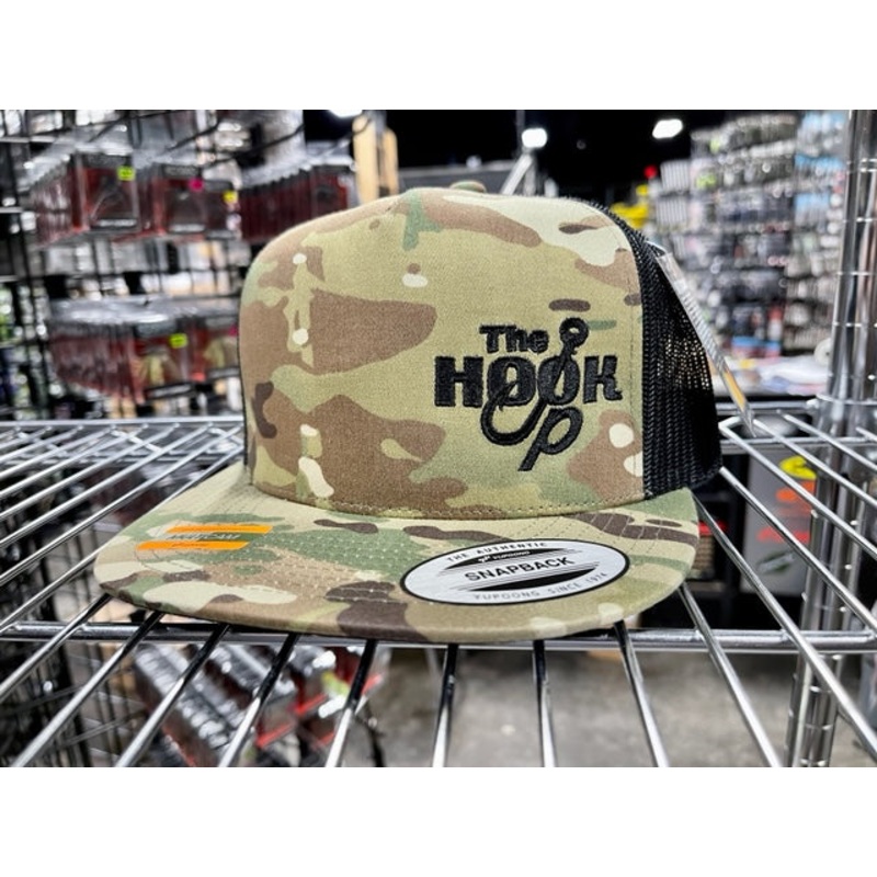 Black Logo Snapback Hat|Charcoal Black|Black White|Multi Cam|One Size Fits Most