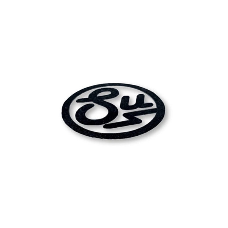 Circle SU Transfer Sticker|Black|White|3″ x 3″