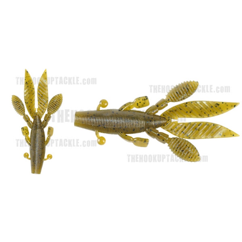 Flappin’ Hog II|Green Pumpkin w/ Black Flake|Green Pumpkin w/ Purple & Copper Flake|Green Pumpkin w/ Red Flake|Watermelon w/ Red & Black Flake|Green Pumpkin Magic|Fire Craw|3.75 inch|4.5 inch