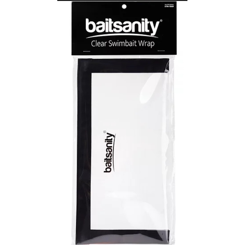 Velcro Lure Wrap|Black|Clear|Clear 3PK|Lure Wrap