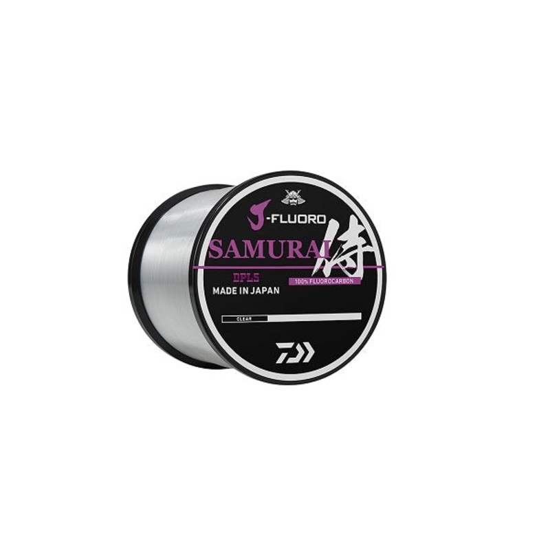 J-Fluoro Samurai Fluorocarbon|Clear|Clear Bulk|2lb|4lb|5lb|6lb|7lb|8lb|10lb|12lb|14lb|16lb|18lb|20lb|22lb|25lb|6lb-1000yds|7lb-1000yds|8lb-1000yds|10lb-1000yds|14lb-1000yds|16lb-1000yds|20lb-1000yds|22lb-1000yds|25lb-1000yds|12lb-1000yds|18lb-1000yds