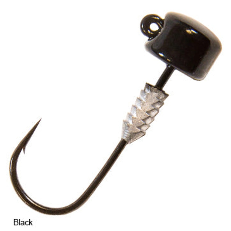 Ned Lockz HD Jig Heads|Black|Green Pumpkin|1/10 oz|1/15 oz|1/6 oz|1/5 oz