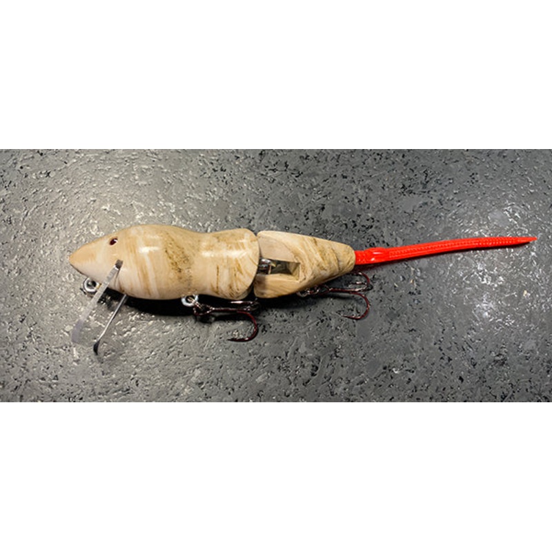 PB Rat 2 Piece|Bone Brown Red Tail|Bone Brown White Tail|Pink Black Swirl|Tan Black Swirl|White Black Swirl|Brown Black Swirl|Brown Grey Tan Swirl|Grey White Swirl|Grey Brown White Swirl|Black Charcoal|Bone|White|Solid Black|Mystery Camo Swirl|Chartreuse