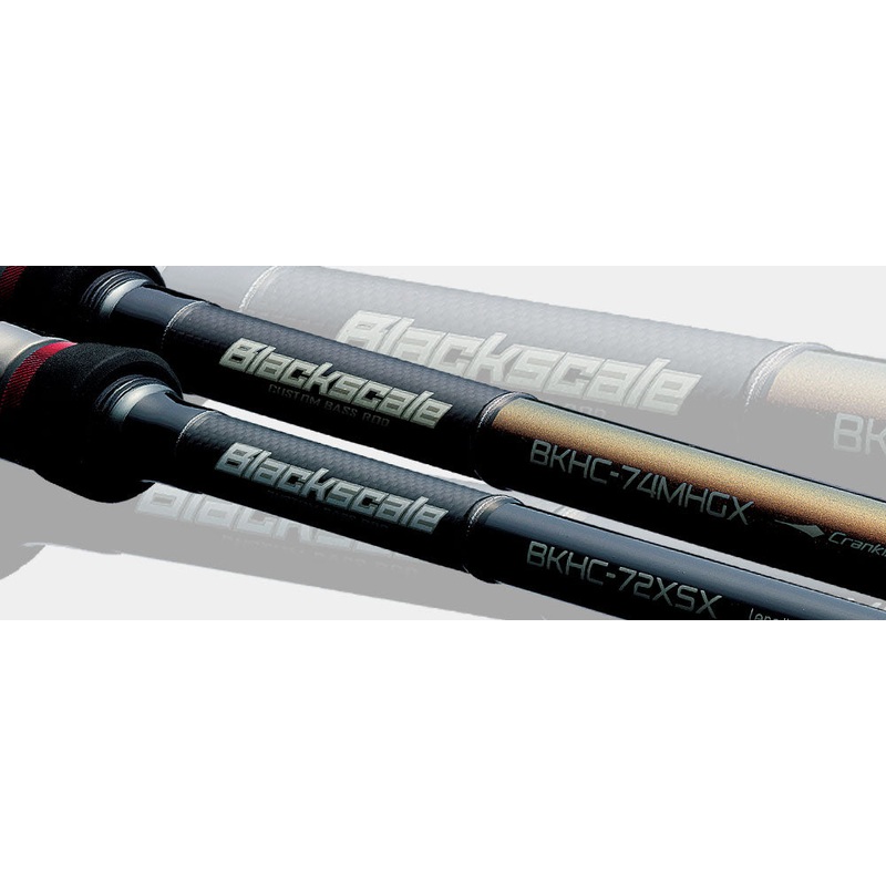 Blackscale XP|Squarebill/Crank|Biwa KO Finesse|Deep Cranking Custom|Heavy Downshot Special|7′ Medium Glass Composite|6’7″ Light Medium|7’8″ Heavy Glass Composite|7’4″ Heavy Fast