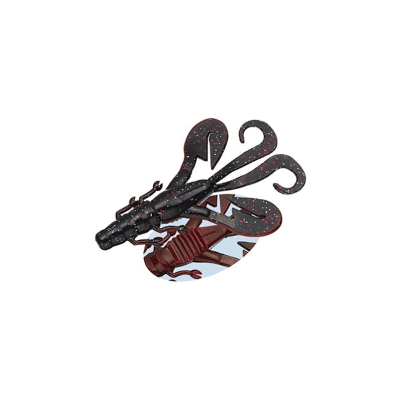 Double Motion|Amezari|Baby Zari|Chart Green Gold|GP Blue Chartreuse|GP Blue Craw|GP Chartreuse|Green Pumpkin|Green Pumpkin Blue|Secret Smoke|Wild Claw|Solid Black|Scuppernog|3.6 inch