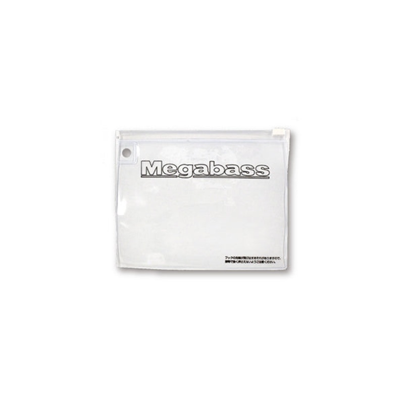 Zip Lure Case|Clear – Black|Clear – More Fish|Medium|Small