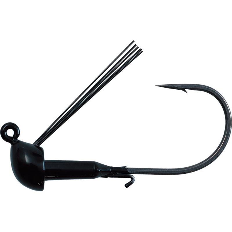 Bank Hacker Head|Black|Metal Shad|White Wakasagi|1/4 oz|3/8 oz|1/2 oz|5/8 oz|3/4 oz