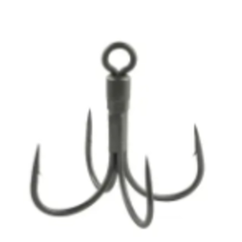 Pierce Quad Hook|Size 1|Size 1/0|Size 2/0|Size 2|Size 3|Size 4|Black