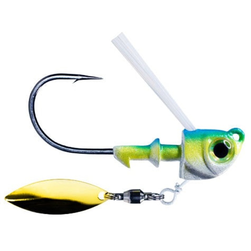 Weedless Underspin|Sexydine/Gold|DCP/Gold|Bishop/Silver|Flagship/Silver|Sexydine/Silver|Raw/Silver|1/4 oz|3/8 oz|1/2 oz|3/4 oz