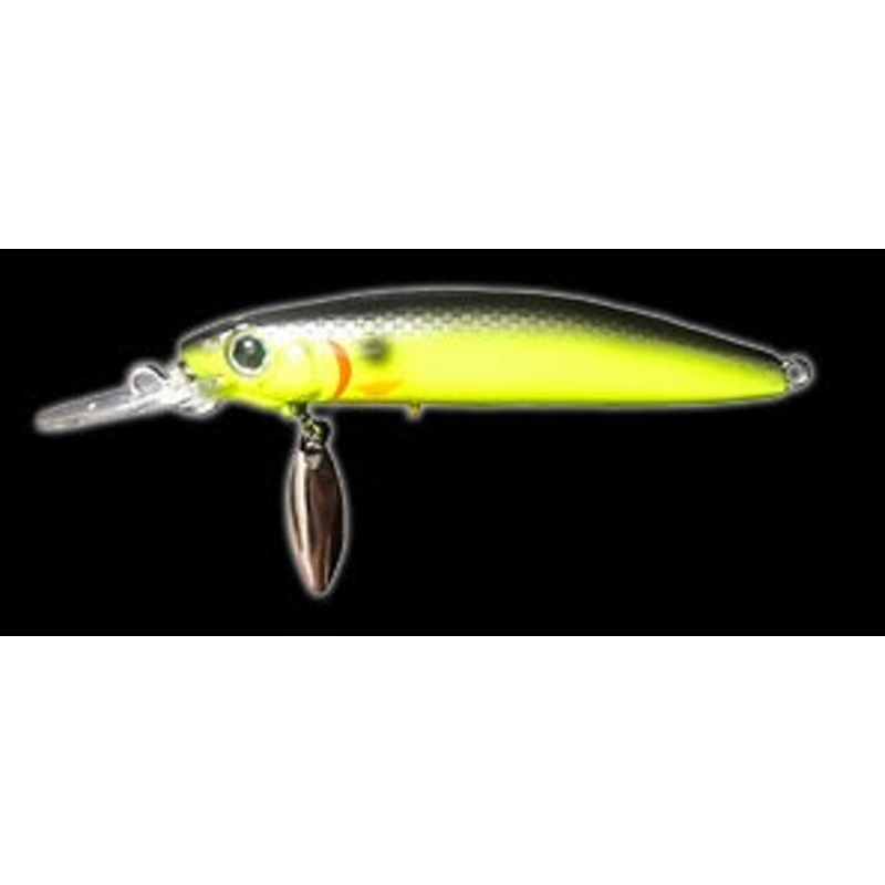 Dono-Minnow SSR70|Black Back Chartreuse|Chartreuse Shiraou|Chartreuse Wakasagi|Gold Black|Kasumi Shiraou|Wakasagi|SSR 70