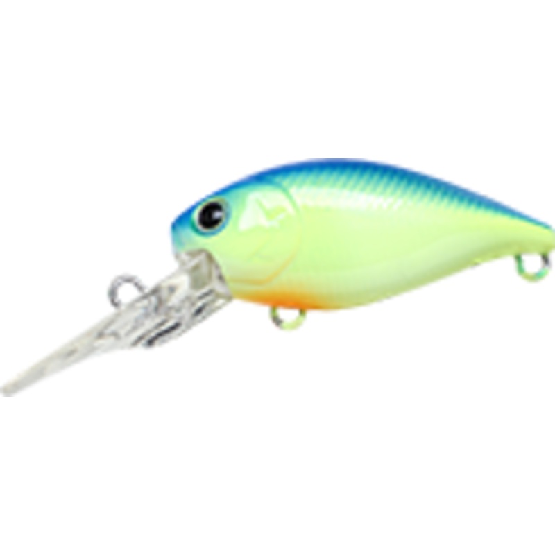 Cra Pea Magnum D2R|Mat White|AM Blueback Chartreuse|Magnum Cra Pea D2R