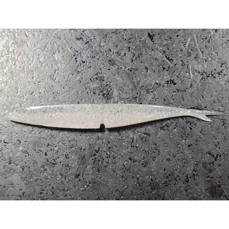 Nekosogi Stick Bait|Hiuo|Green Pumpkin|Electric Shad|5.5 inch