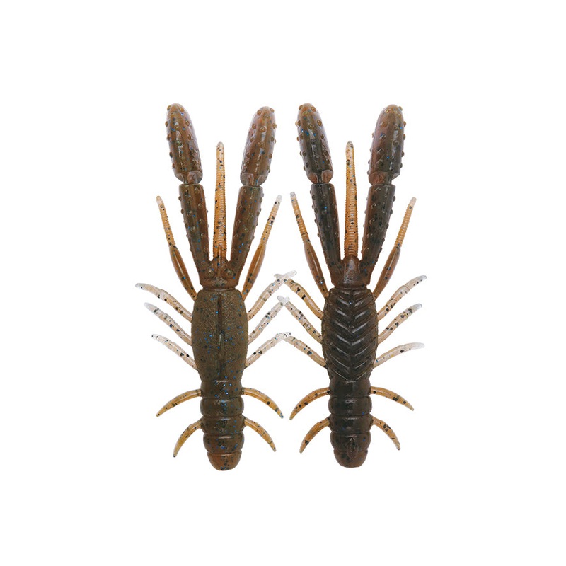 Bulls Hog Baby|Smoking Bait|Dark Cinnamon Blue Pepper|Green Pumpkin Pepper|Moebi|Black Blue Flake|Green Pumpkin Chartreuse|Bluegill|Kuwase|Molting Shrimp|Machrobrachium|Scuppernong Blue Flake|Gilbug|Weed Shrimp|Kuwase Ebi|Magma|Gori II|2.4 inch