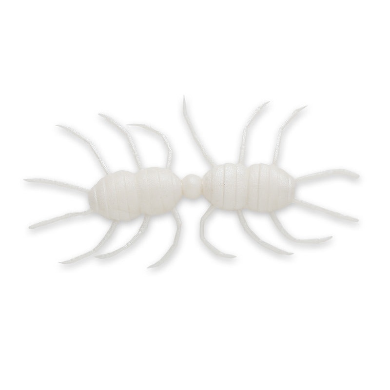 Fujin Spider Trailer|Green Pumpkin|Pearl White|Green Pumpkin Blue Flake|Black Ant|Sawagani|Mimizu|1.6 inch