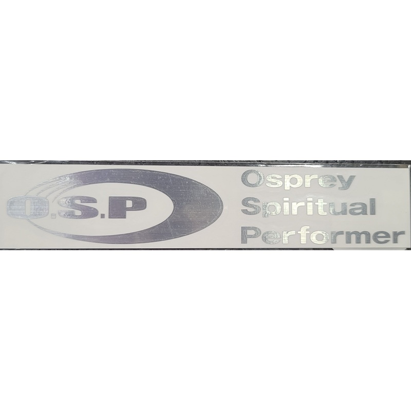 OSP Side Logo Sticker|White|Navy|Silver|Orange|Medium|Large|3L