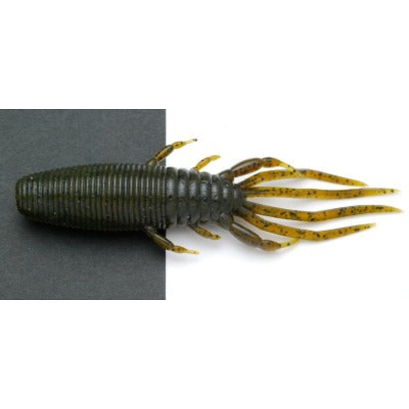 Buggy Craw|Green Pumpkin Seed|Sand Shrimp|Tenaga Ebi|Lime Chartreuse|Scuppernog|Dark Cinnamon Blue|Amezari|Guripan Sukeru|Pile Shrimp|4 inch