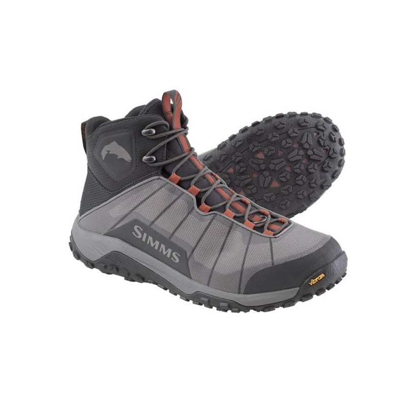 Flyweight Wading Boot|Size 8|Size 9|Size 10|Size 11|Size 12|Size 13|Vibram Sole – Steel Grey|Felt Sole – Steel Grey
