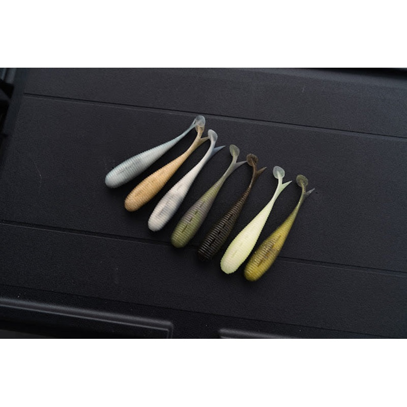 Cramp Shad Fat|Purple Winny|Golden Shiner|Lake Shad|Lemonade|Spectre|Smoke Mustard|Green Pumpkin|4.5 inch