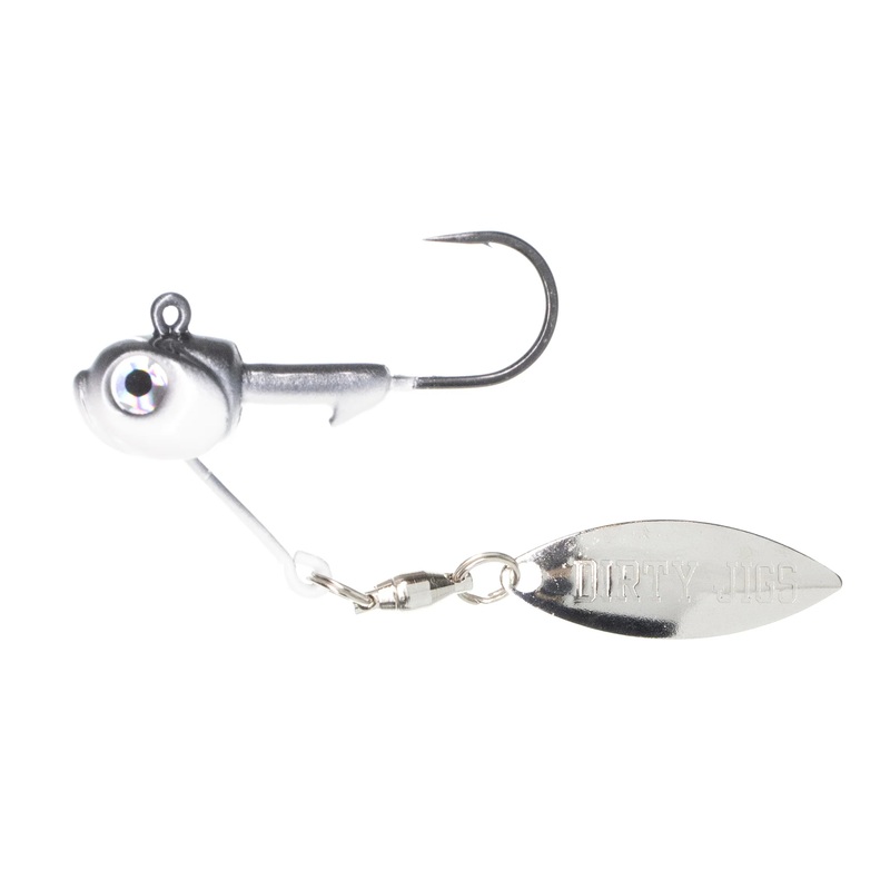 Tactical Bassin Underspin|Blue Shad|Gizzard Shad|Tennessee Shad|Naked|1/8 oz|3/16 oz|1/4 oz|3/8 oz