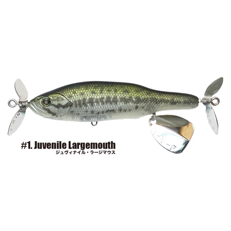 Baby Abino 70F|Juvenile Largemouth|Juvenile Bluegill|Yellow Perch|Ghost Shad|Pearl Flash|Abino 70F