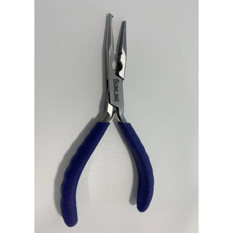 Sunline Pliers|Pliers (Black)|Split Ring Pliers (Blue)|6 inch
