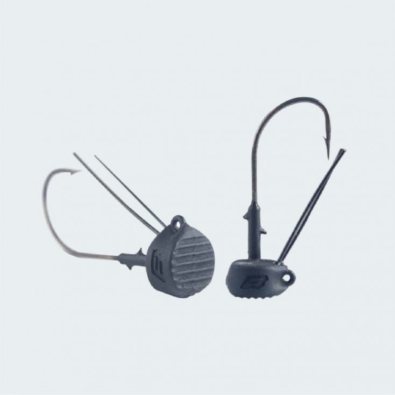 Weedless Draggin Ned|Black|Green|1/16 oz Size 1|1/16 oz Size 1/0|1/8 oz Size 1|1/8 oz Size 1/0|3/16 oz Size 1|3/16 oz Size 1/0|1/4 oz Size 1/0