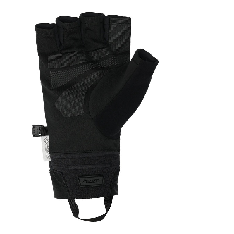 Windstopper Half Finger Glove|Small|Medium|Large|XL|2XL|Black
