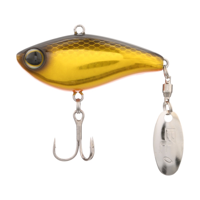 BT Spin|Blue Chartreuse|Black and Gold|Pink Candy|Chartreuse White|Matte Perch|Bluegill|Silver|Wakasagi|5/8 oz