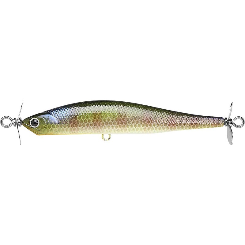 Screw Pointer 110|Aurora Black|BE Gill|Chartreuse Shad|Ghost Minnow|Screw Pointer 110