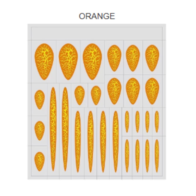 Crack Marker|Orange|Pink|White|Crack Marker