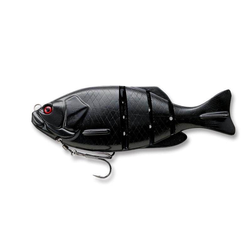 Gill Flat Swimmer|Neon Gill|Green Pumpkin Blue|Black|Gill Flat Swimmer