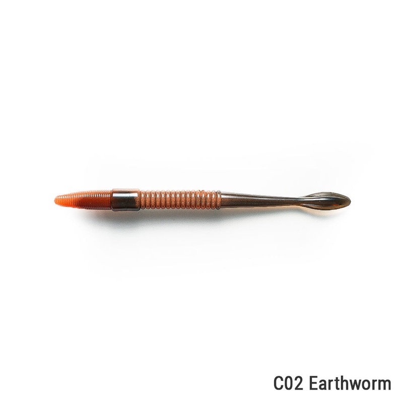 Shakeyworm|Southern Junebug|Earthworm|Black Aurora|Spiced Amber|Green Pumpkin|New Galaxy|Assorted A|Assorted B|6 inch