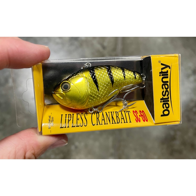 Simplebait Lipless Crankbait|Summer Shad|Bluegill|Jungle Perch|Craw|Essence|Alpha|Blazed Perch|Red Alert|Candy|Gizzard|Red Alert Matte|Dark Knight|SC-60 | 1/2oz|SC-90 | 1.5oz