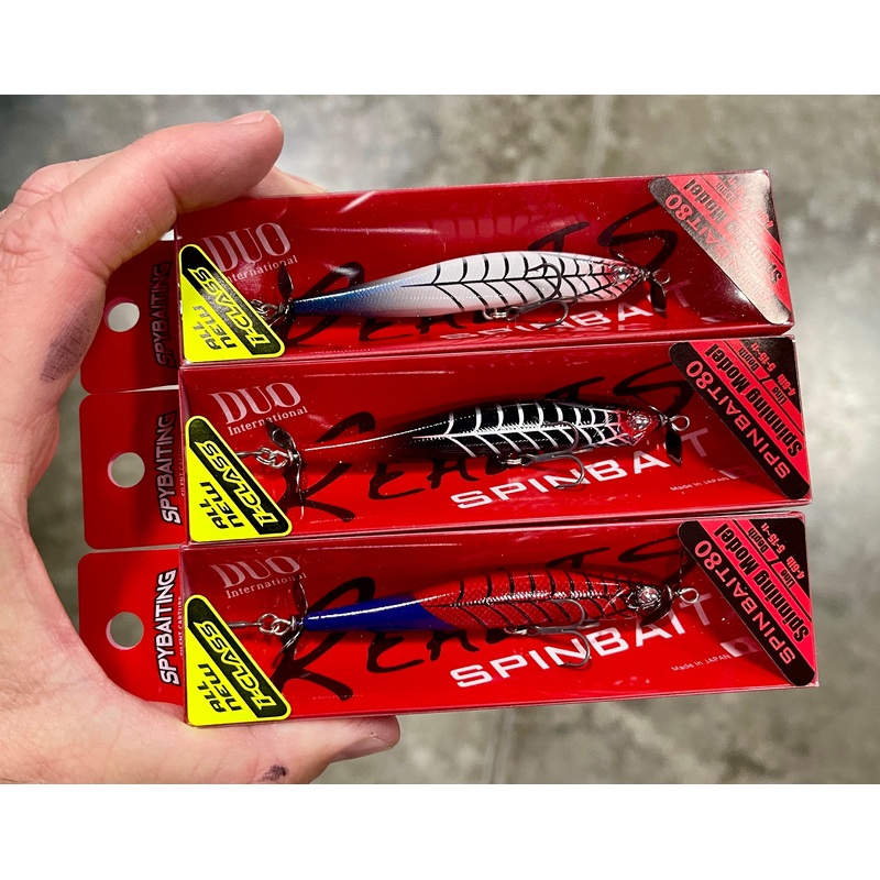 SPY-Der Baits|Spinbait 80|Spinbait 80 G-Fix|SPY-Der 3 pack