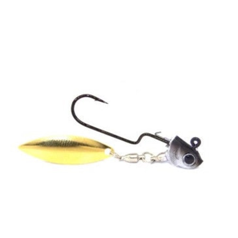 Down Under Weedless Underspin|Ol’ Faithful Raw Silver|Ol’ Faithful Raw Gold|Black Shad Silver|Black Shad Gold|Blue Shad Silver|Blue Shad Gold|Snow White Silver|Snow White Gold|Chartreuse Silver|Chartreuse Gold|1/2 oz 3/0|3/8 oz 2/0