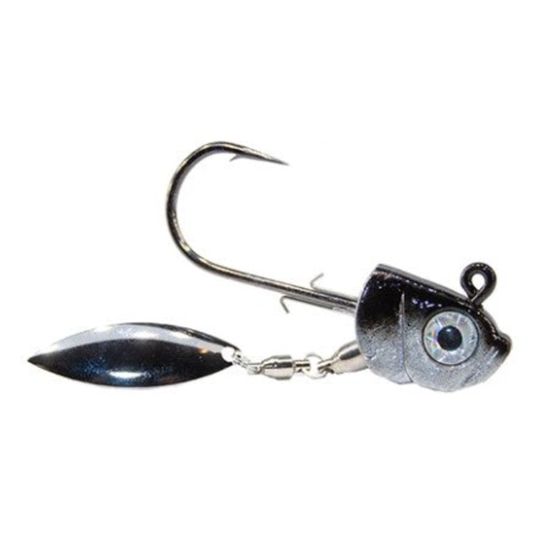 Down Under XL Underspin|Ol’ Faithful Raw Silver|Ol’ Faithful Raw Gold|Black Shad Silver|Black Shad Gold|Blue Shad Silver|Blue Shad Gold|Chartreuse Silver|Chartreuse Gold|Snow White Silver|Snow White Gold|3/8 oz 4/0|1/2 oz 5/0