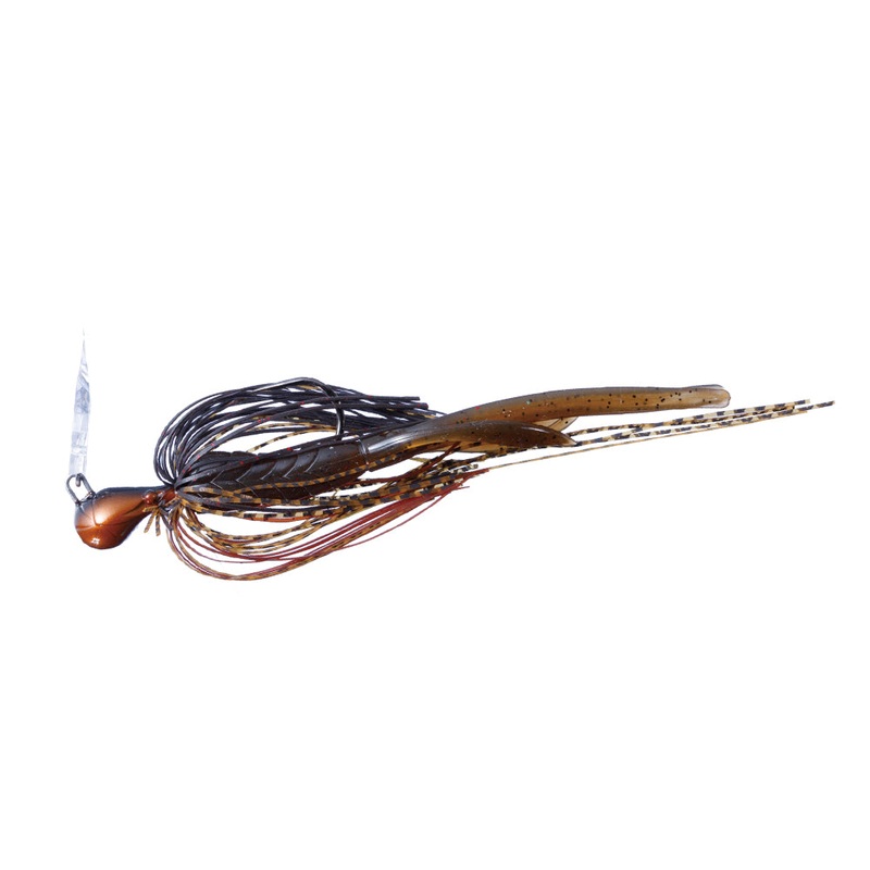 Blade Jig|Bluegill – BJ33|Ghost Chartreuse Blue Back – BJ40|Green Pumpkin Blue – BJ38|Tenaga – BJ35|Black – BJ30|5/8 oz