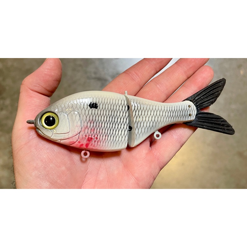 Junior Shad|Bone/Blood Splatter|Shiner|Bone Lavender|Bluey|Junior Shad