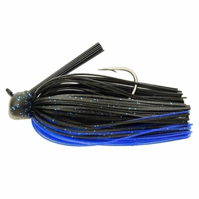 Lead Crankin Football Jig|Black Blue|SP Bluegill|Brown Purple|Dark Green Pumpkin|Green Pumpkin Craw|Green Pumpkin|Okeechobee Craw|Sungill|Texas Craw|3/8 oz|1/2 oz|3/4 oz