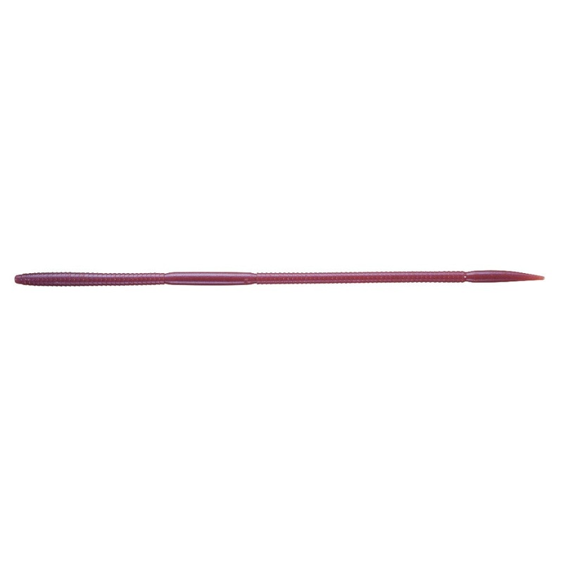 Bow Worm Noodle|Green Pumpkin|Solid Black|Natural Eel|Special Mimizu|12 inch