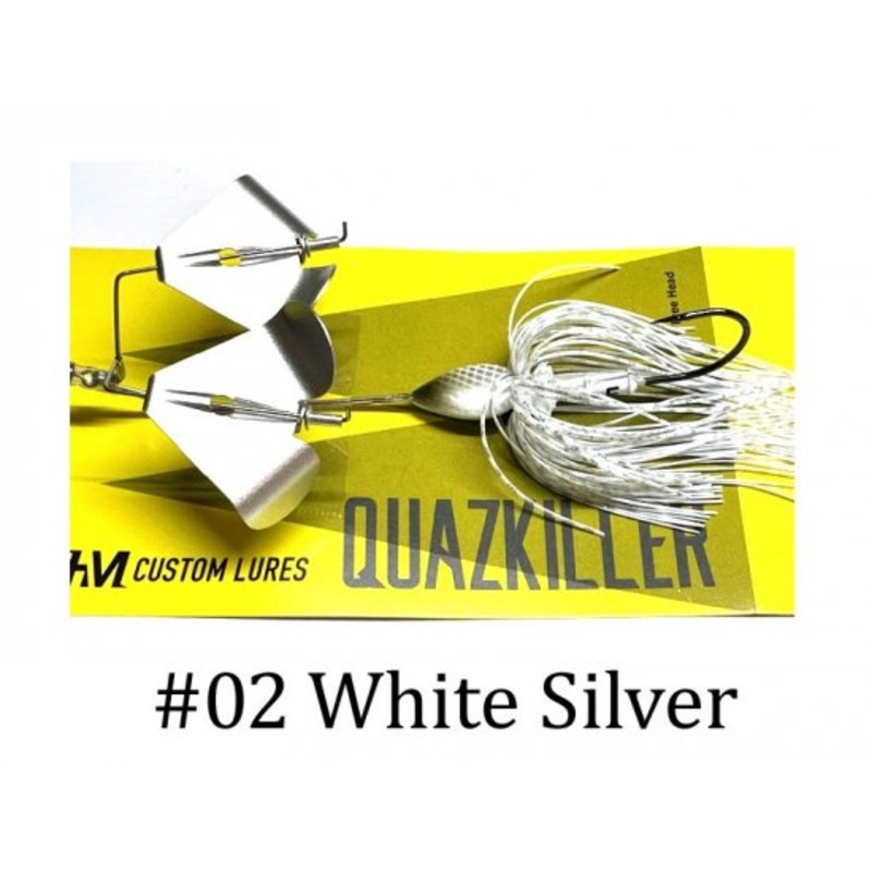 Quazkiller|All Black – |01|White Silver – |02|Black Blue – |03|Silver Shiner – |04|Chartreuse White – |05|Black Gold – |06|Quazkiller Updraft|Quazkiller Downdraft